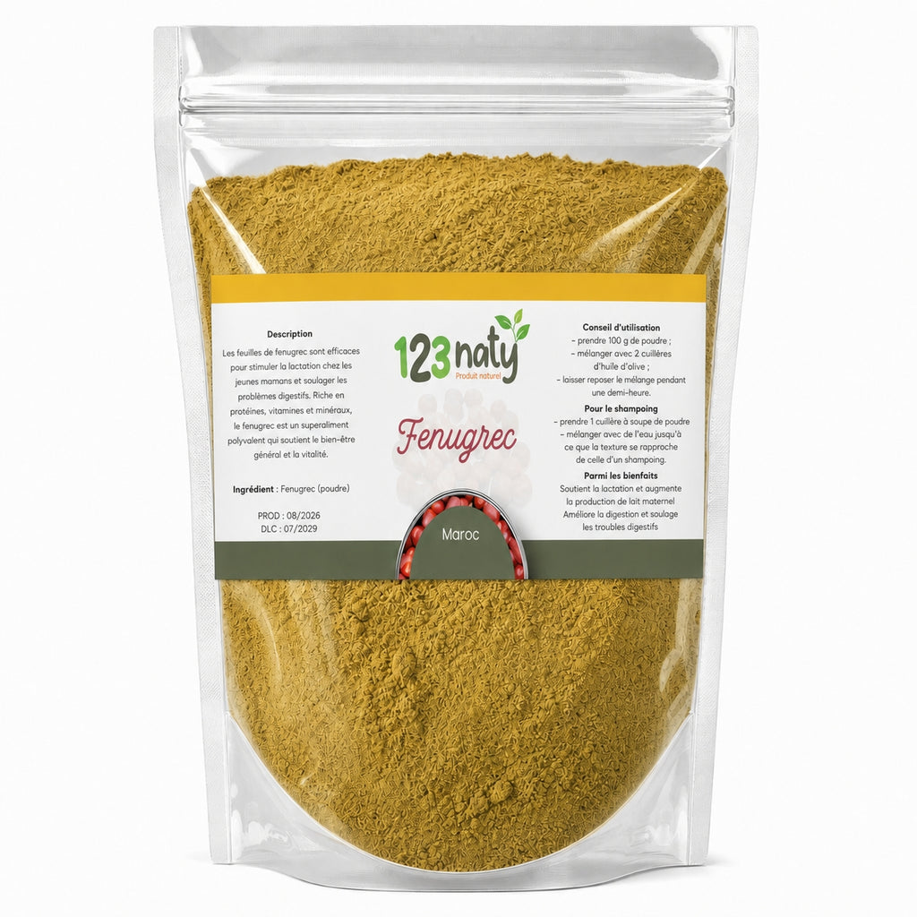 100g Graine de Fenugrec en Poudre - 1kg packaging photo
