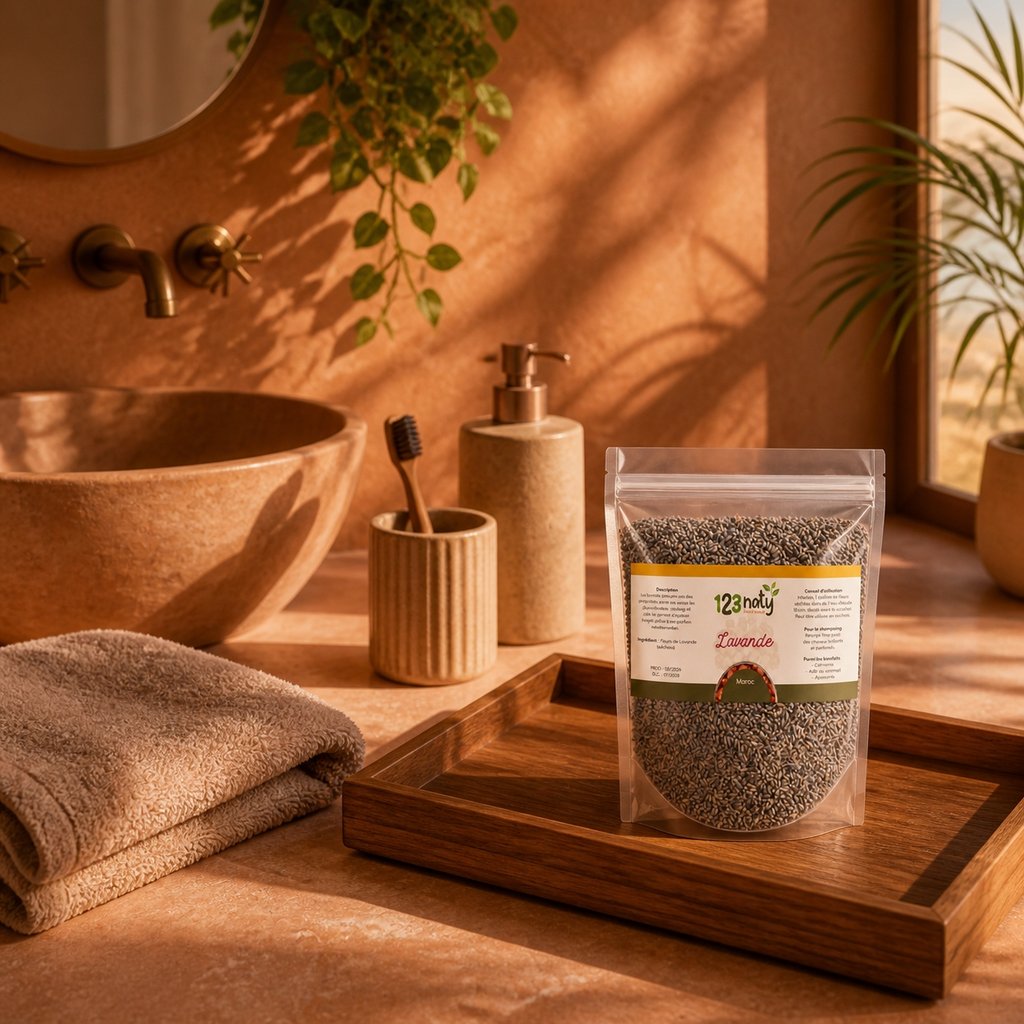 100g Fleur de Lavande séché | 123NATY — Mise en scène d'usage