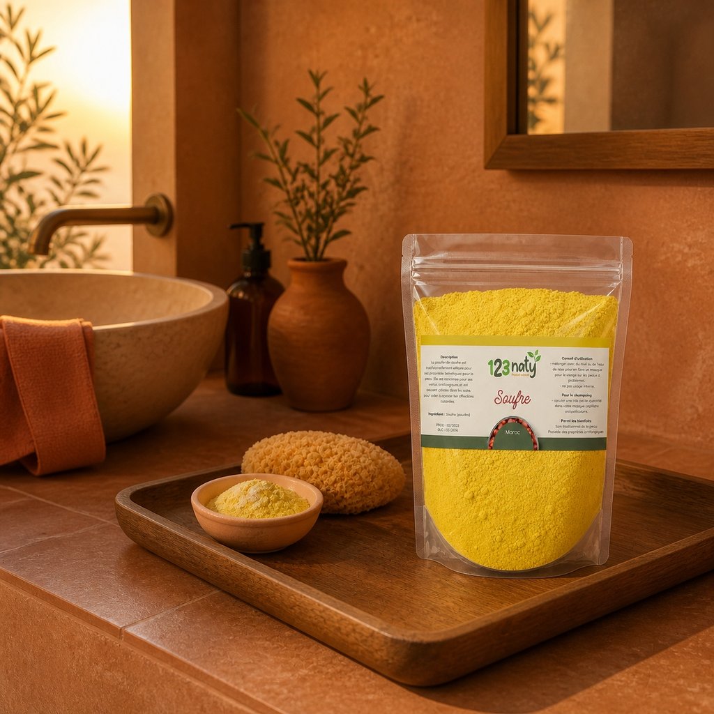 100g Soufre en Poudre | 123NATY — Mise en scène d'usage