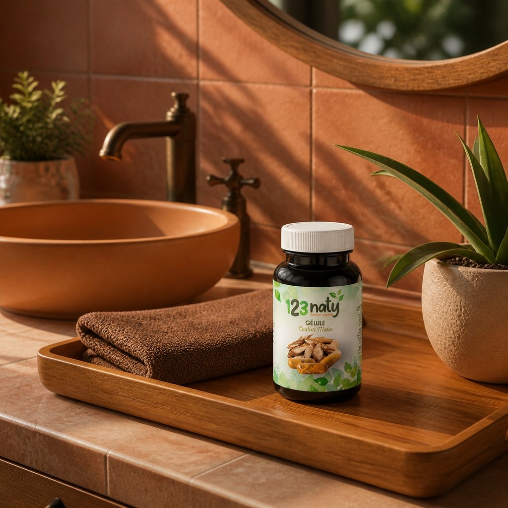 120 Gélules de Costus Marin – Plante Médicinale – Vitalité & Détox Naturelle | 123NATY — Mise en scène d'usage
