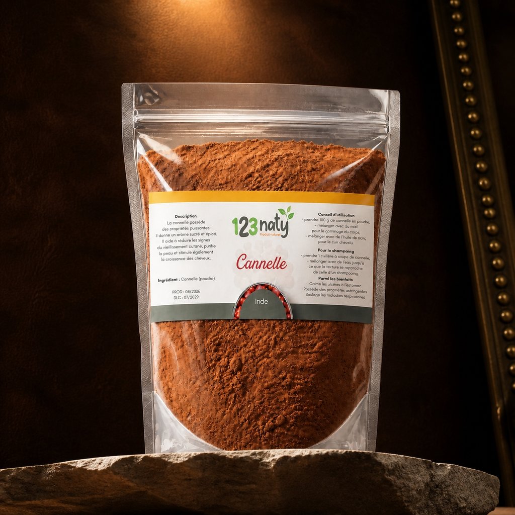 1kg Cannelle Poudre | 123NATY — Présentation premium