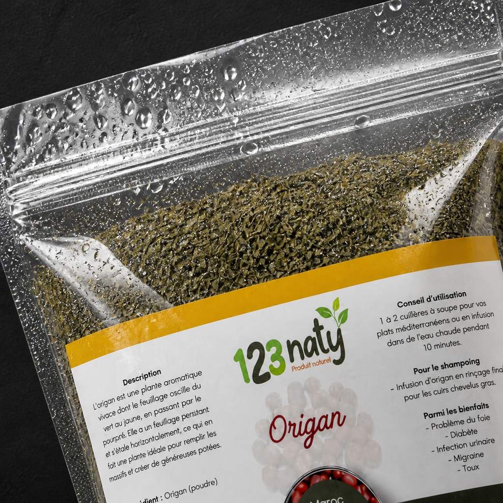 1kg Origan en Poudre – Plante Aromatique Naturelle – Cuisine & Infusion — Détail macro