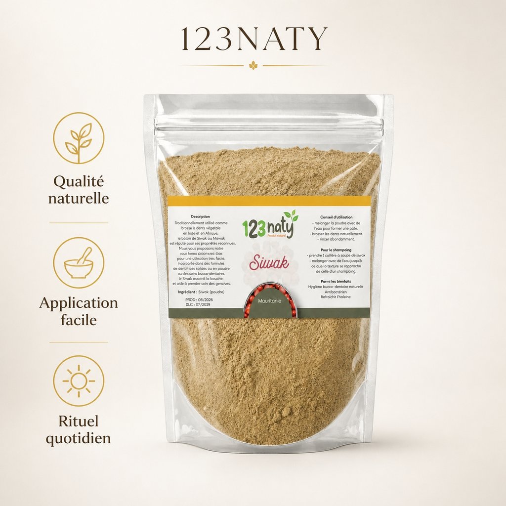 1kg Siwak en Poudre — Bénéfices clés