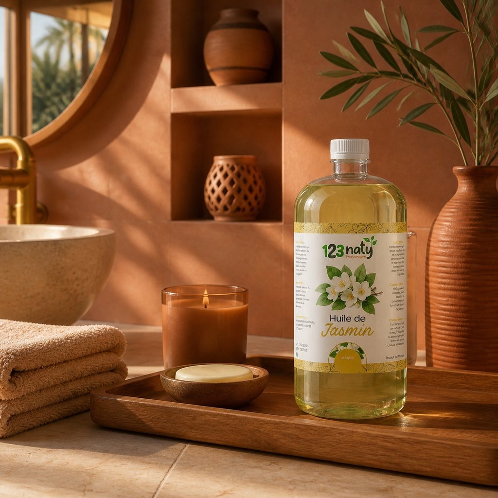 1L Huile de Jasmin | 123NATY — Mise en scène d'usage