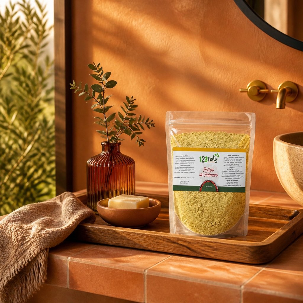 2X 100g Pollen de Palmier | 123NATY — Mise en scène d'usage