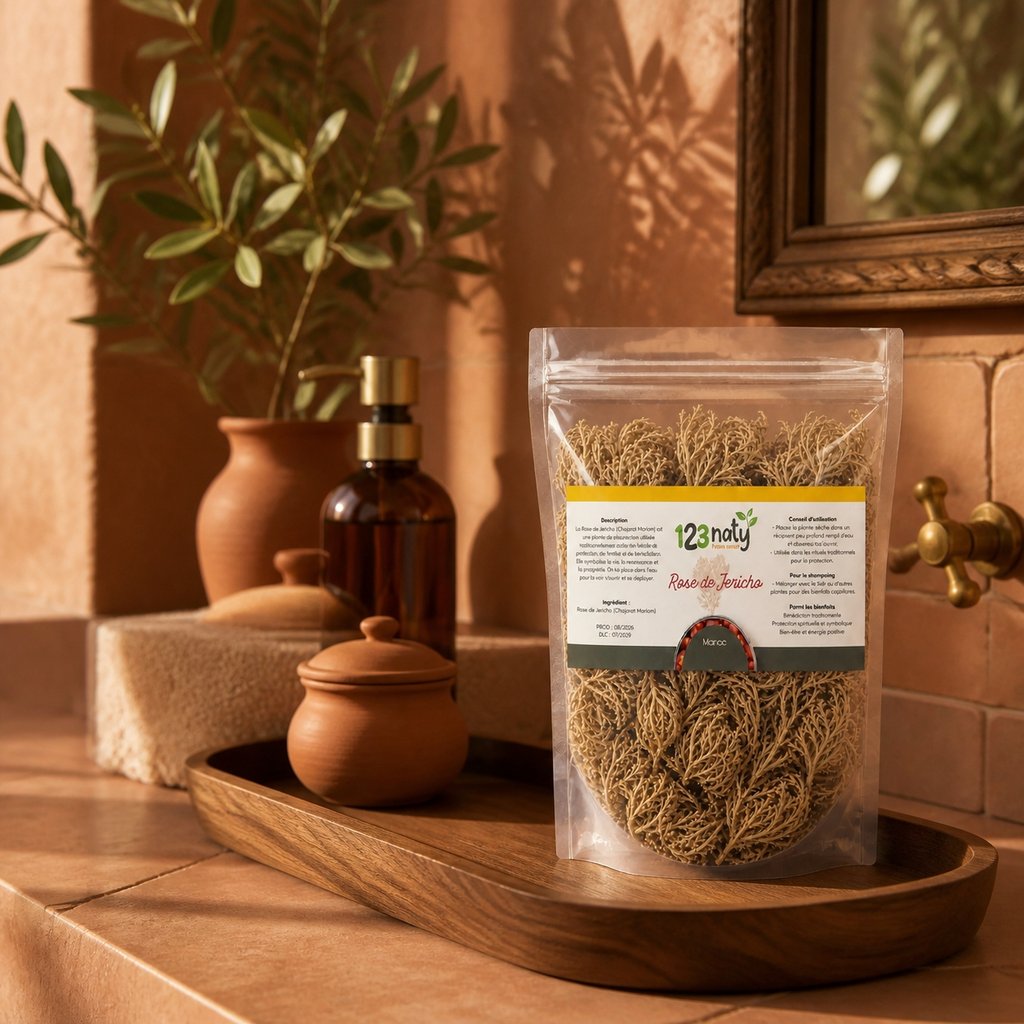 2X 100g Rose de Jericho - Chajarat Mariam | 123NATY — Mise en scène d'usage