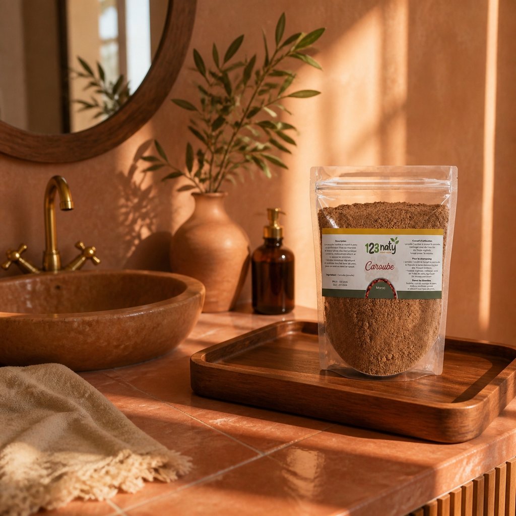 2X 1kg Caroube en Poudre | 123NATY — Mise en scène d'usage