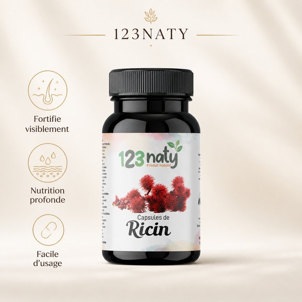 50 Capsules de Ricin — Bénéfices clés