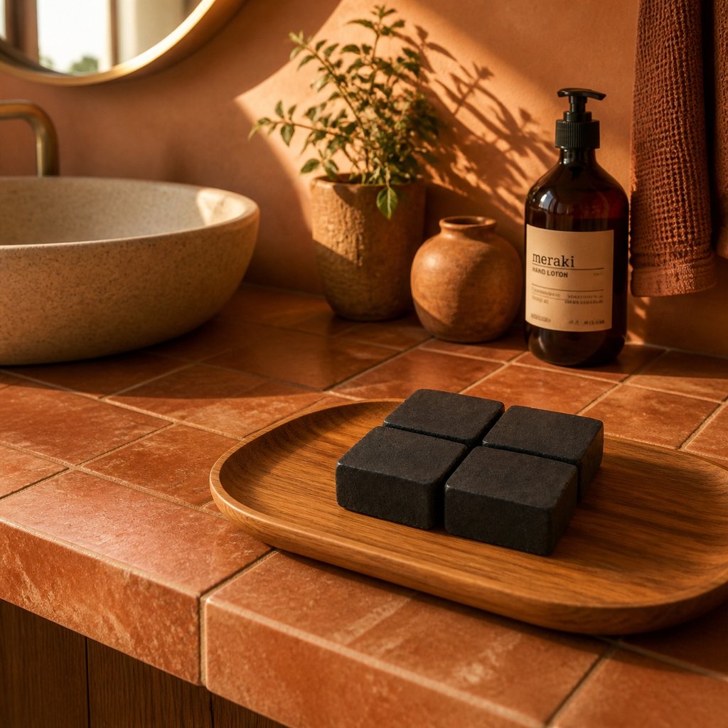 Carrés de Musc Noir – Encens Parfumé – Ambiance Intérieure & Bien-être | 123NATY — Mise en scène d'usage
