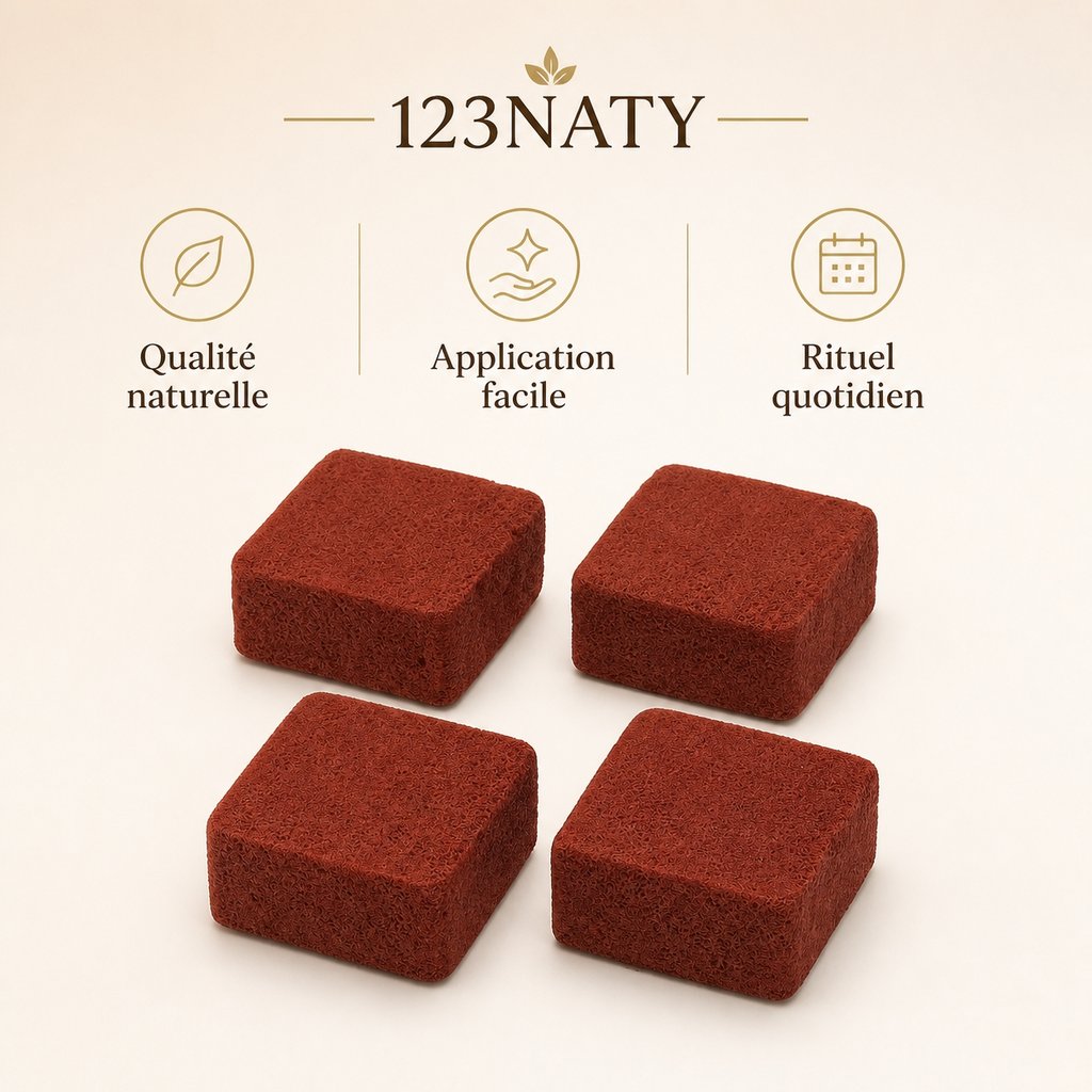 Musc Oud Zahra en Carrés – Parfum Solide – Senteur Intense & Longue Tenue | 123NATY — Infographie bénéfices clés
