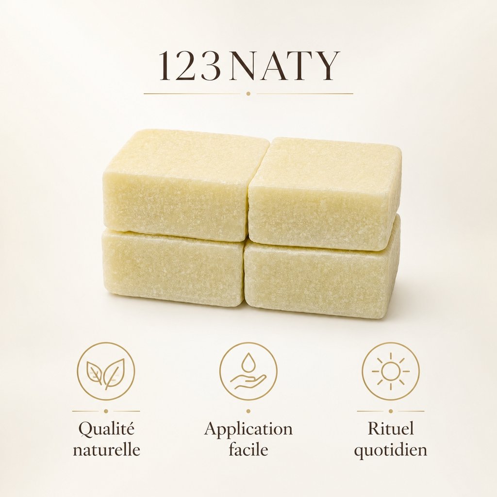 Musc Sultan en Carrés – Parfum Solide – Senteur Orientale Intense & Longue Tenue | 123NATY — Infographie bénéfices clés