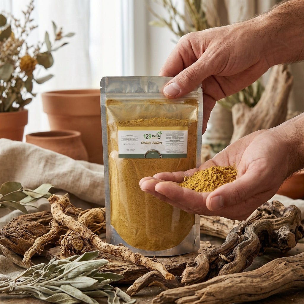 Costus Indien Poudre 1kg - lifestyle-usage