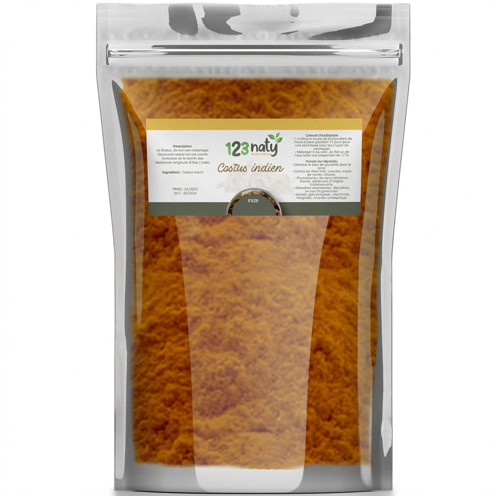 Costus Indien Poudre 1kg - vue-arriere