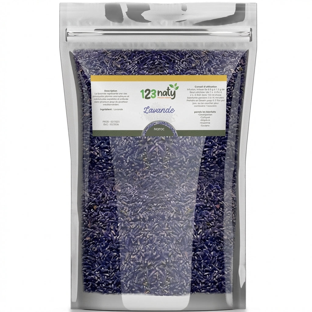 Fleurs de Lavande 1kg - vue-arriere