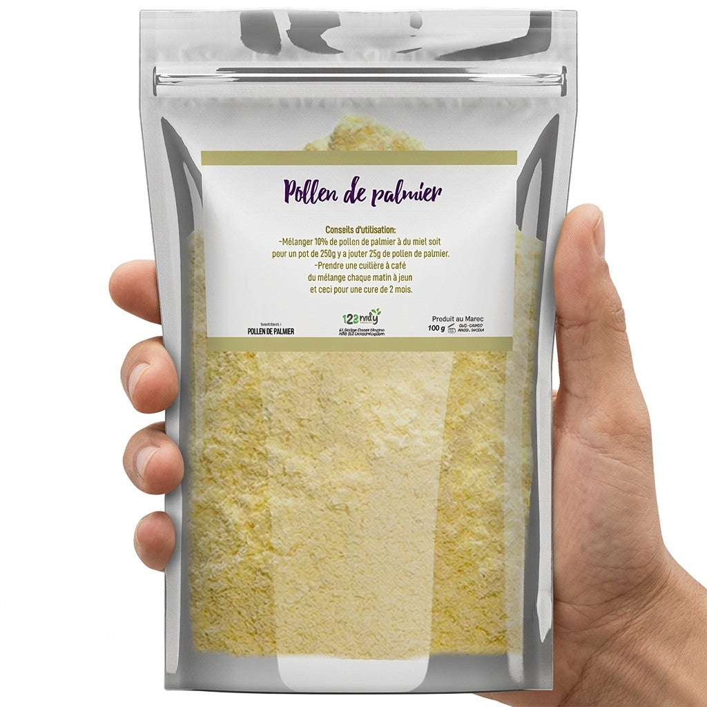 Pollen de Palmier 100g - 123naty-pollen-palmier-echelle.jpg