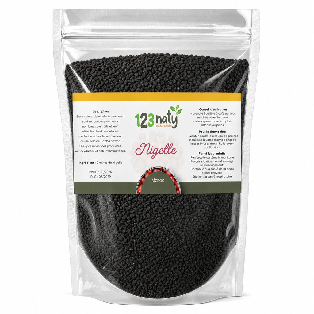 100g Graine de Nigelle - 1kg packaging photo