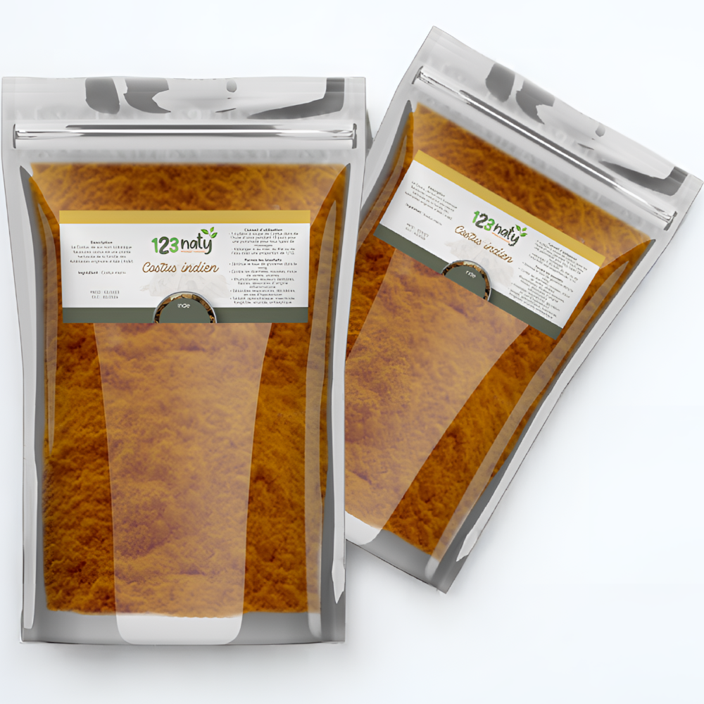 2X 1kg Costus Indien en poudre