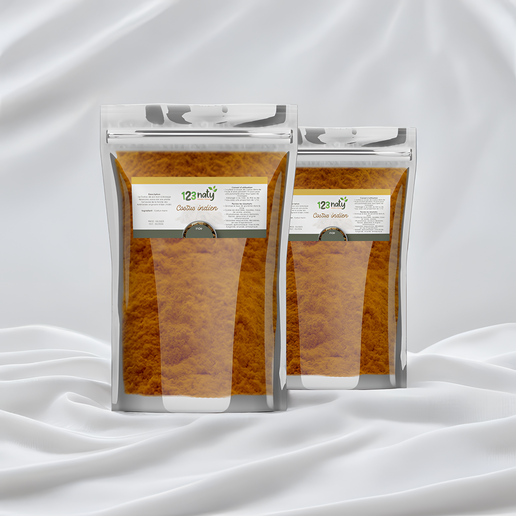 2X 1kg Costus Indien en poudre