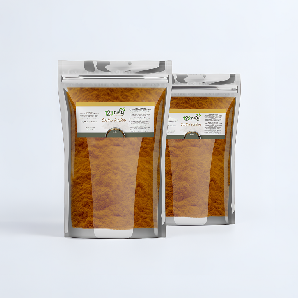 2X 1kg Costus Indien en poudre