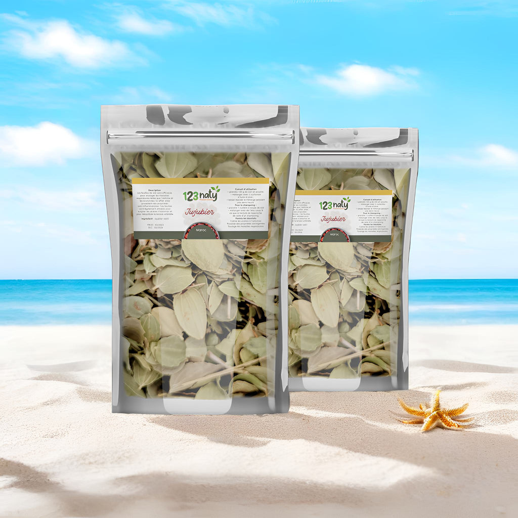 2X 1kg Feuille de Jujubier (Sidr) | 123NATY — pack de 2 produits