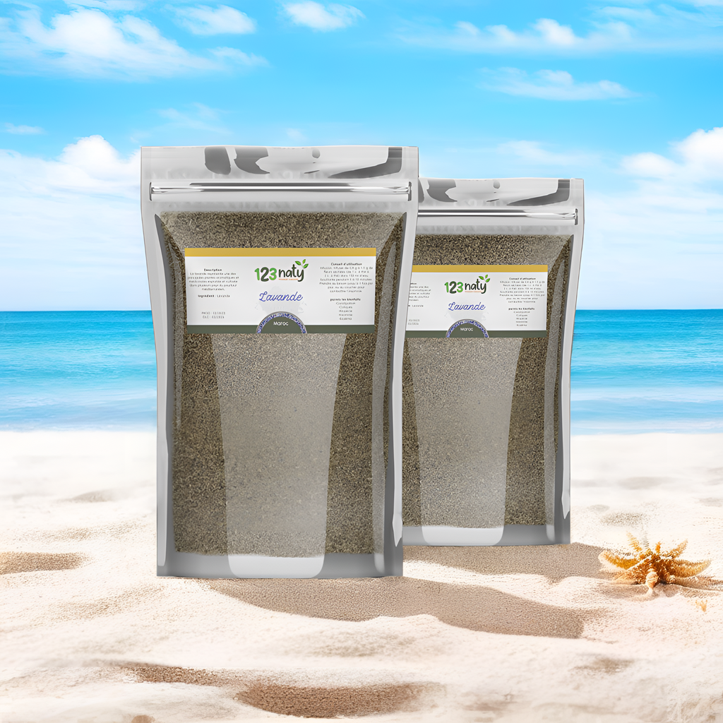 2X 1kg Lavande en Poudre