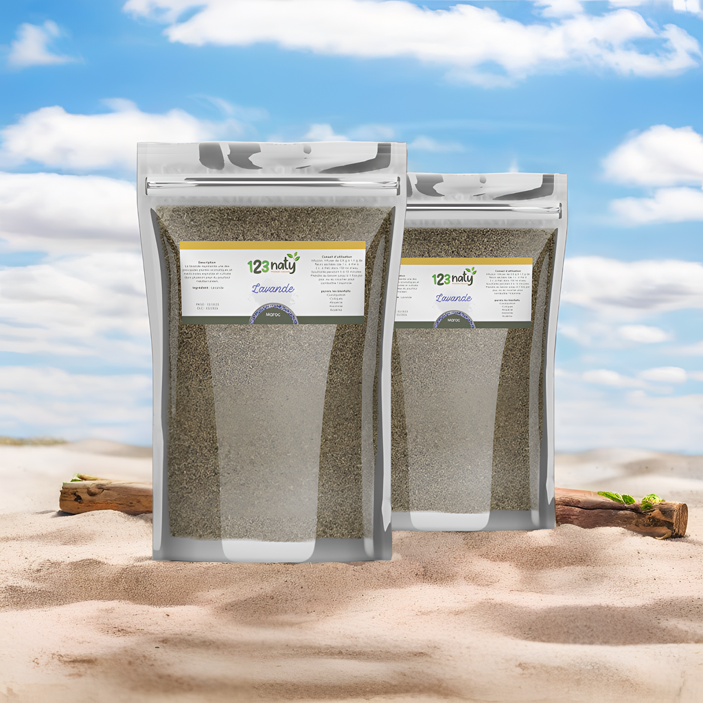 2X 1kg Lavande en Poudre