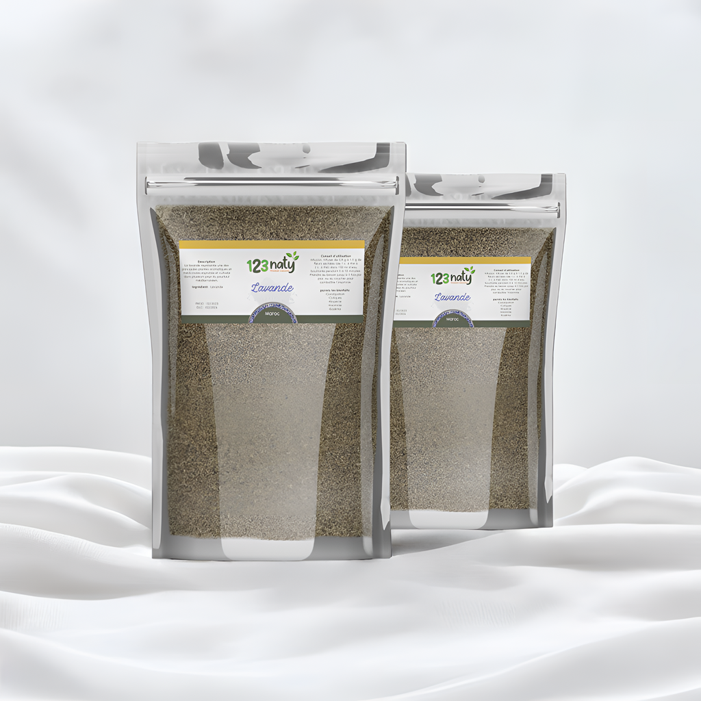 2X 1kg Lavande en Poudre