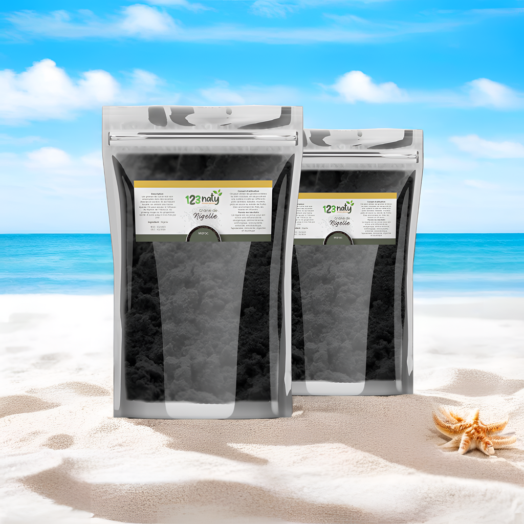 2X 1kg Graine de Nigelle en Poudre