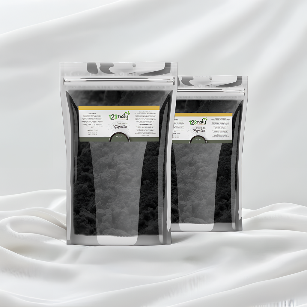 2X 1kg Graine de Nigelle en Poudre