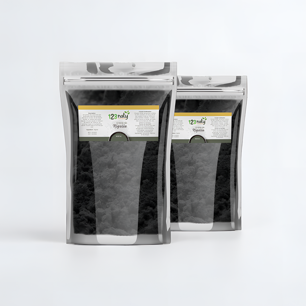 2X 1kg Graine de Nigelle en Poudre