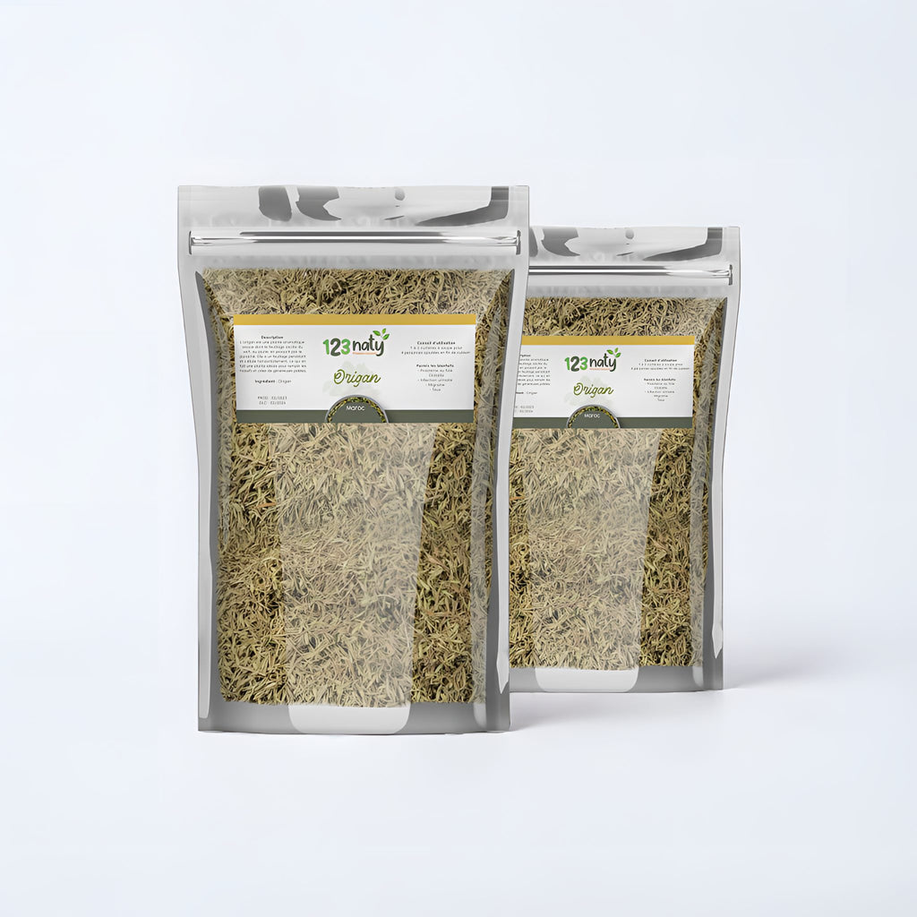 2X 1kg Origan en Feuille Séché | 123NATY — pack de 2 produits