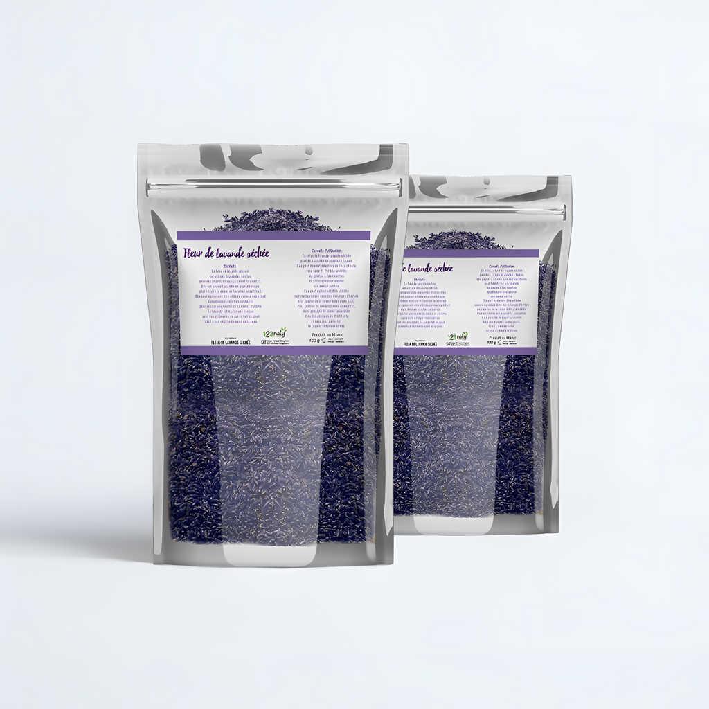 2X 100g Fleur de Lavande séché