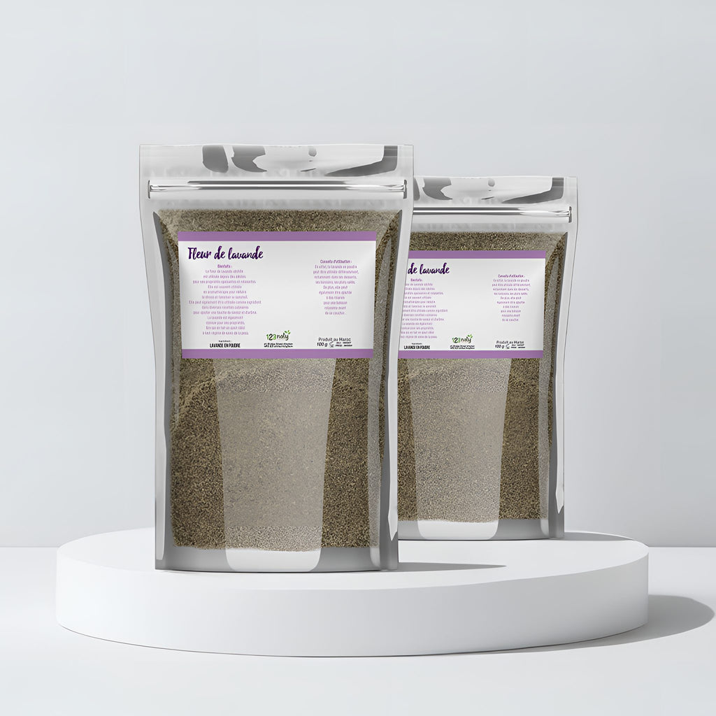 2X 100g Lavande en Poudre | 123NATY — pack de 2 produits