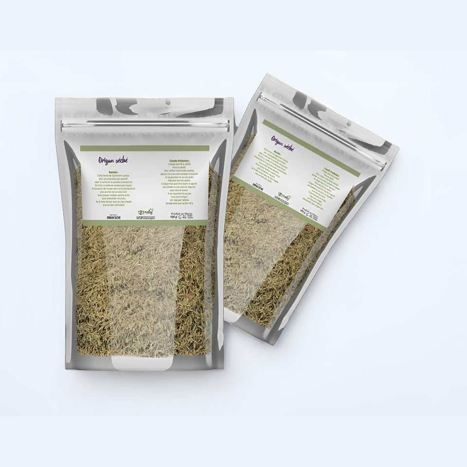 2X 100g Origan en Feuille Séché | 123NATY — pack de 2 produits