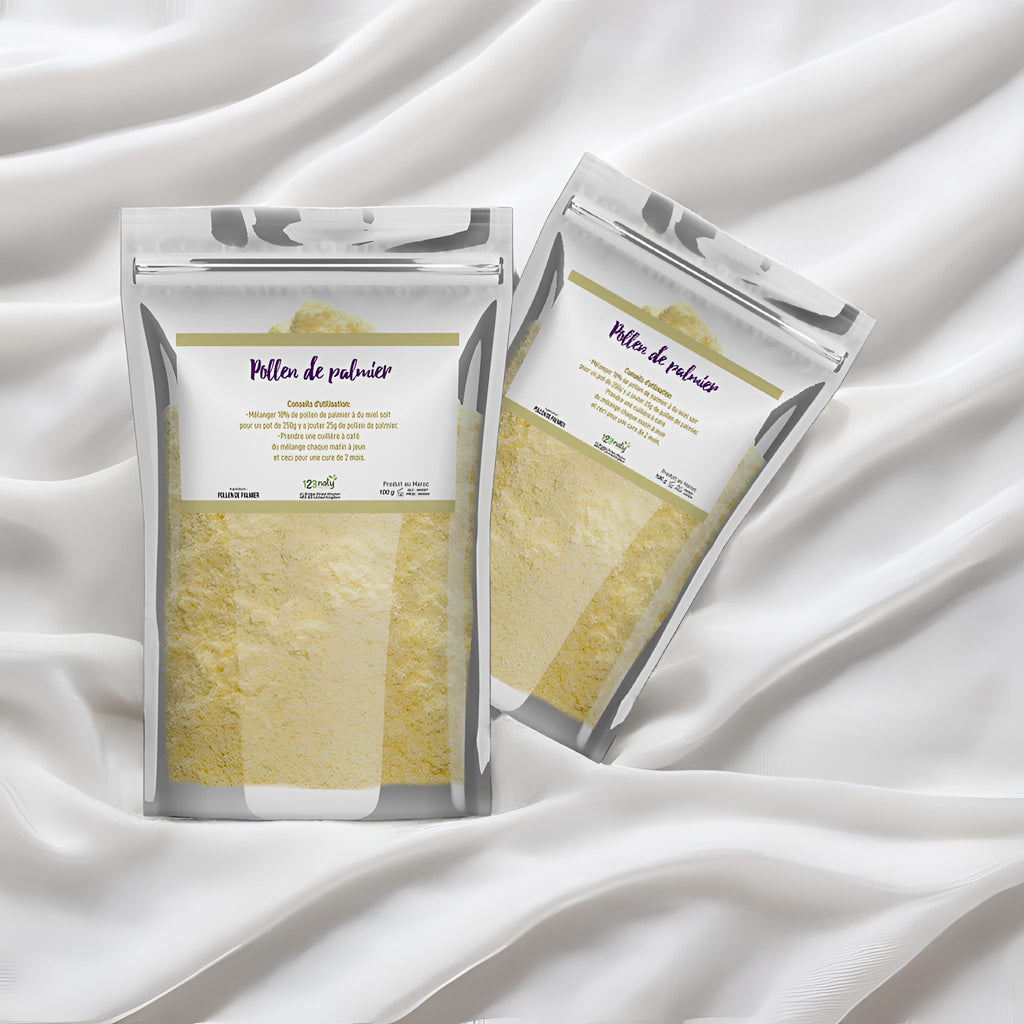 2X 100g Pollen de Palmier | 123NATY — pack de 2 produits