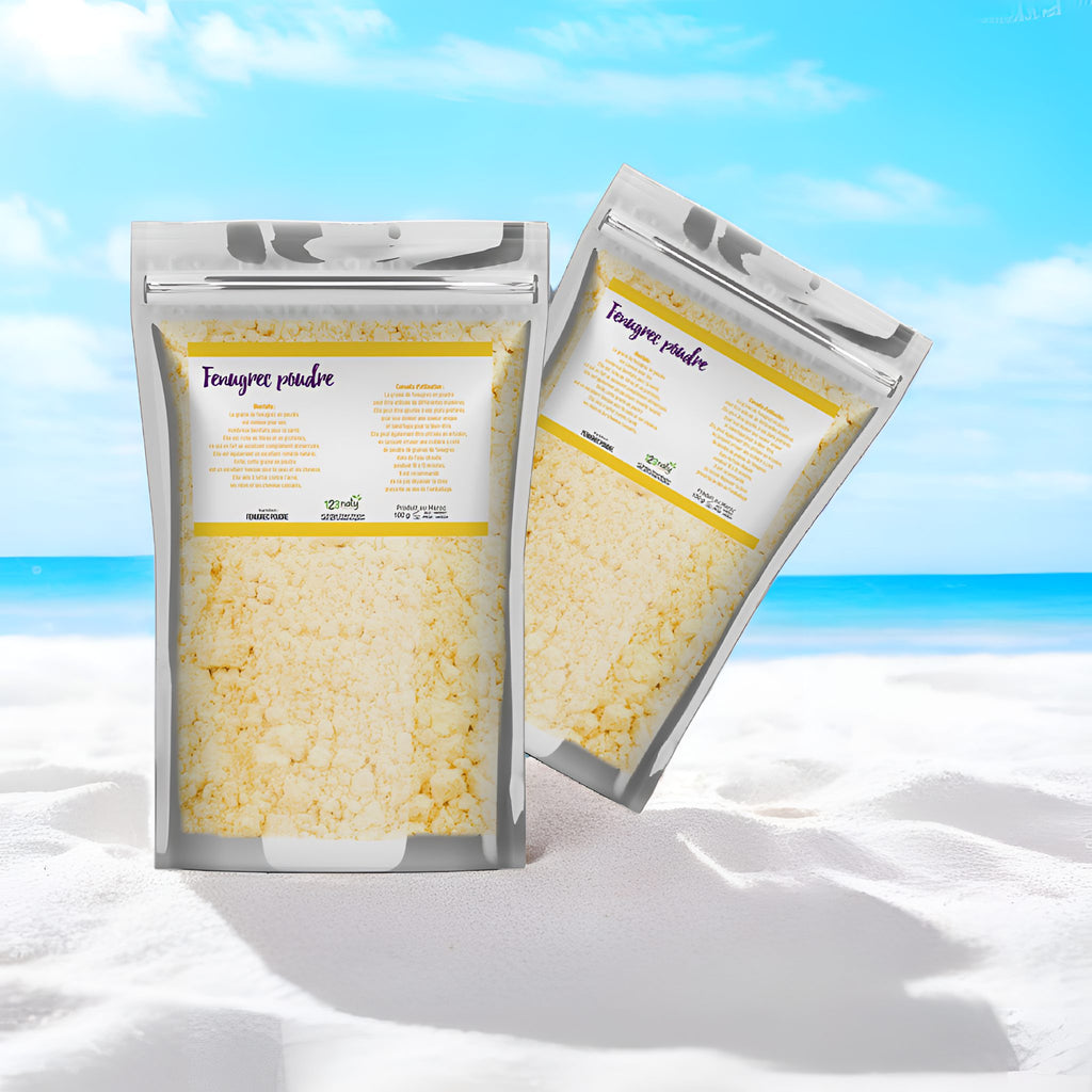 2X 100g Graine de Fenugrec en Poudre | 123NATY — pack de 2 produits