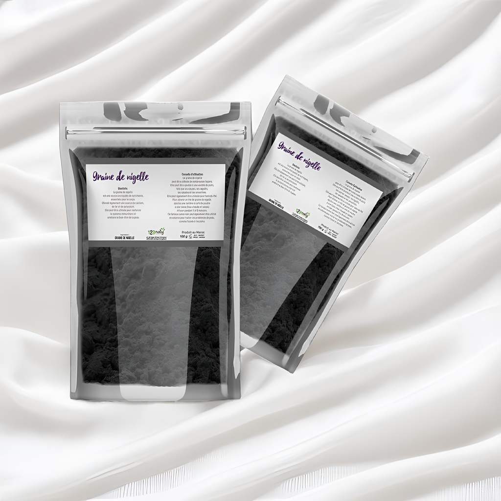 2X 100g Graine de Nigelle en Poudre