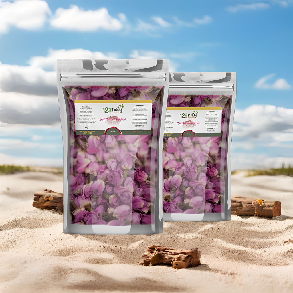 2X 1kg Bouton de Rose Séchée