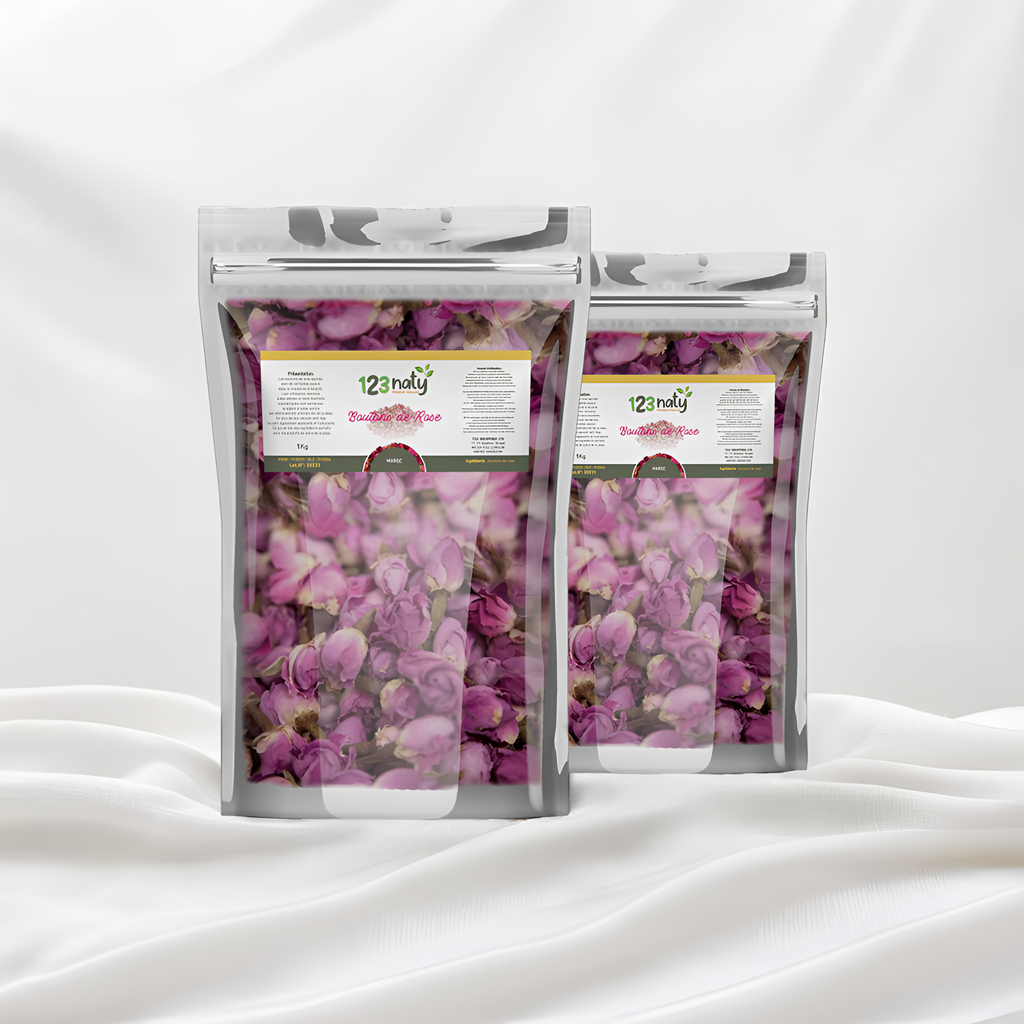 2X 1kg Bouton de Rose Séchée
