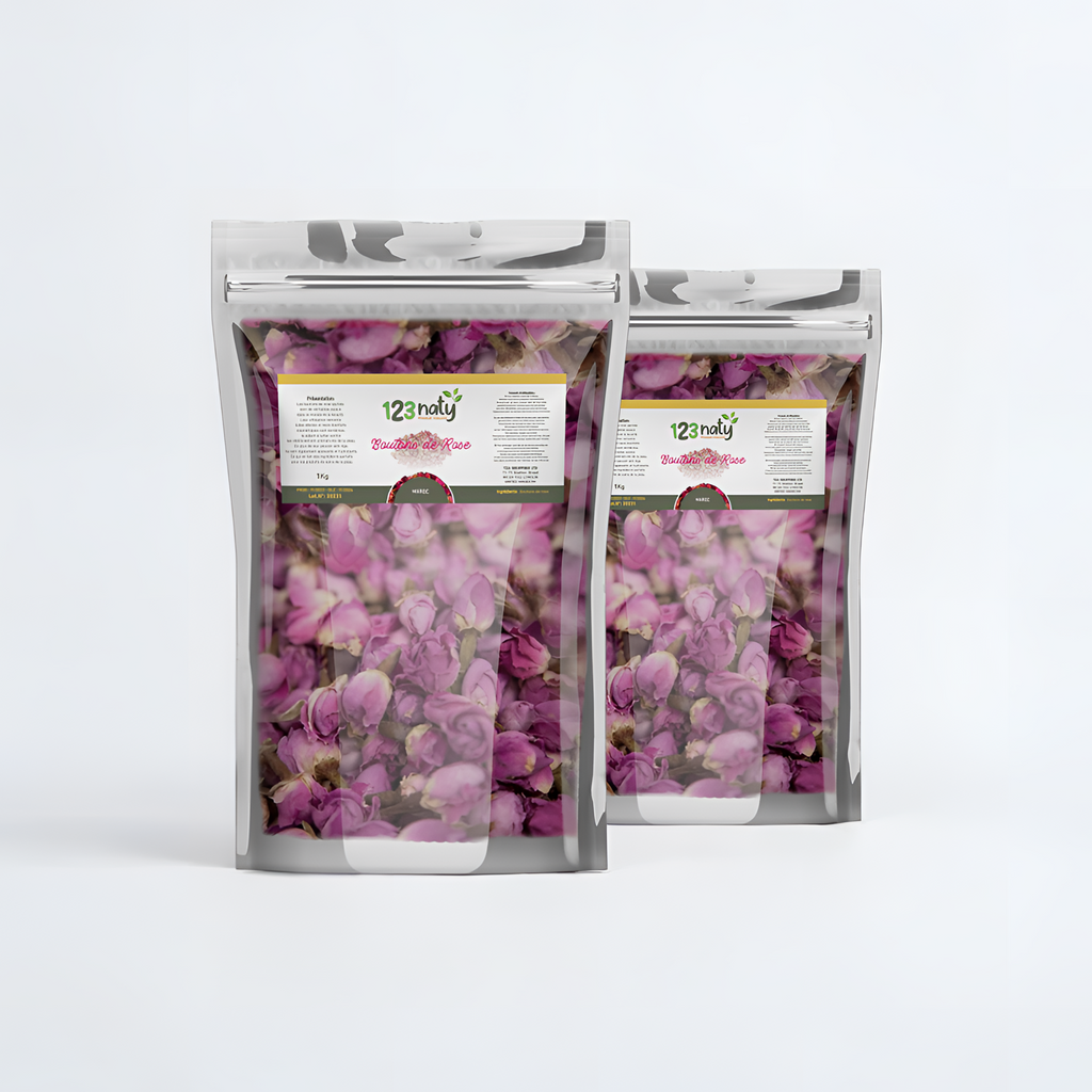 2X 1kg Bouton de Rose Séchée