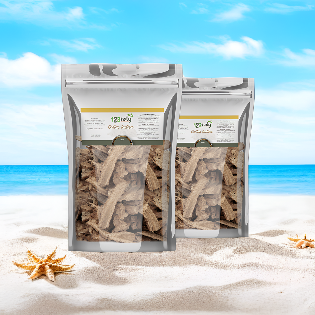 2X 1kg Costus Indien Brut