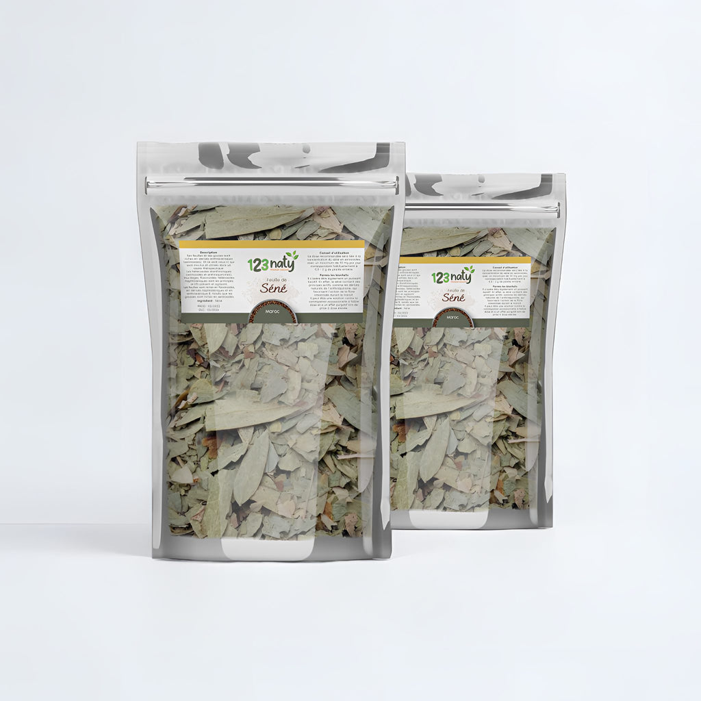 2X 1kg Feuille de Séné | 123NATY — pack de 2 produits