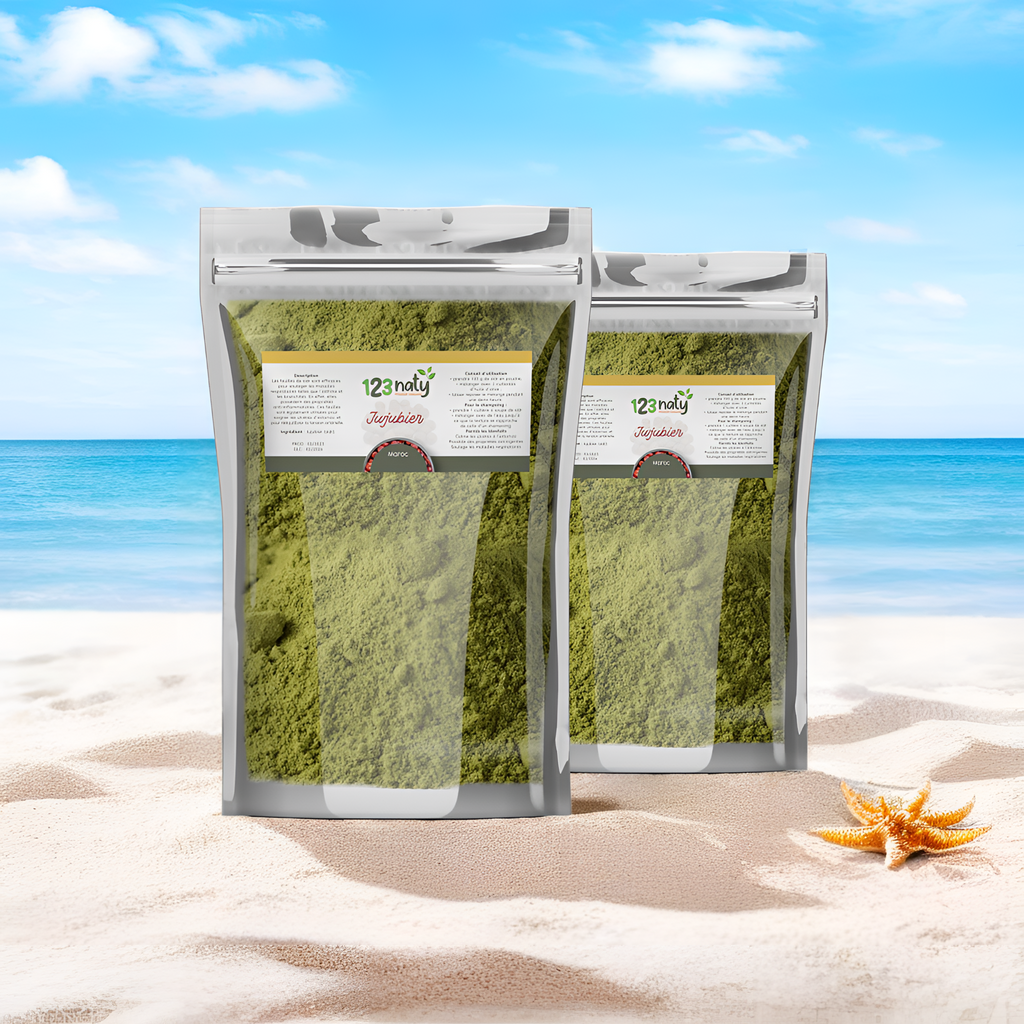 2X 1kg Feuille de Jujubier (Sidr) en Poudre