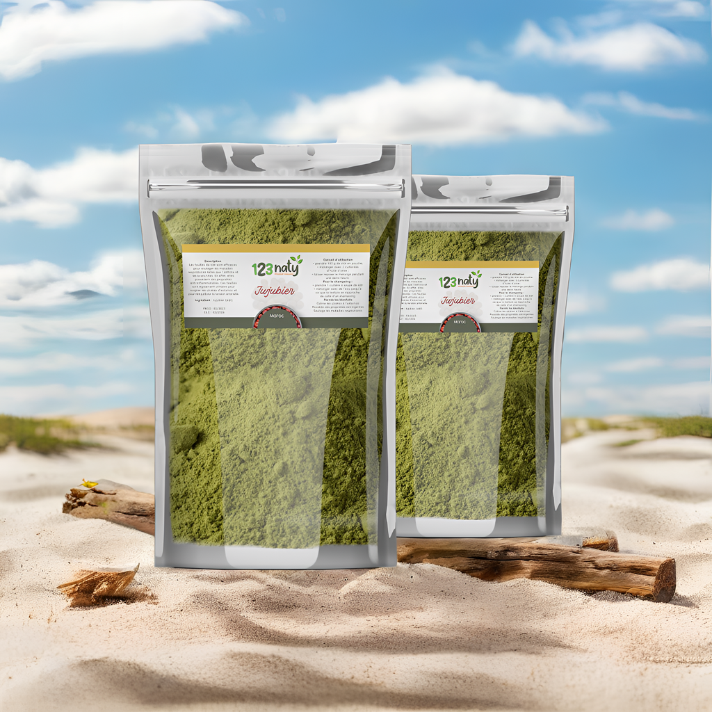 2X 1kg Feuille de Jujubier (Sidr) en Poudre