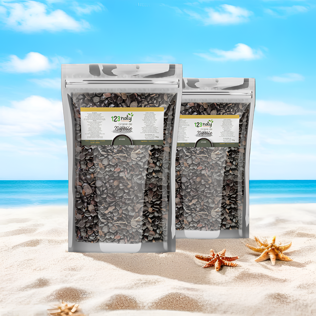 2X 1Kg Graine de Nigelle d'Arabie