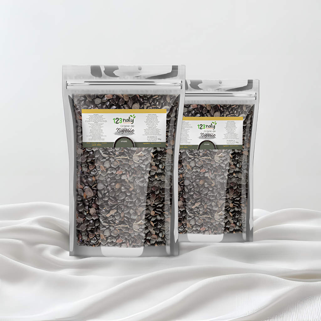 2X 1Kg Graine de Nigelle d'Arabie