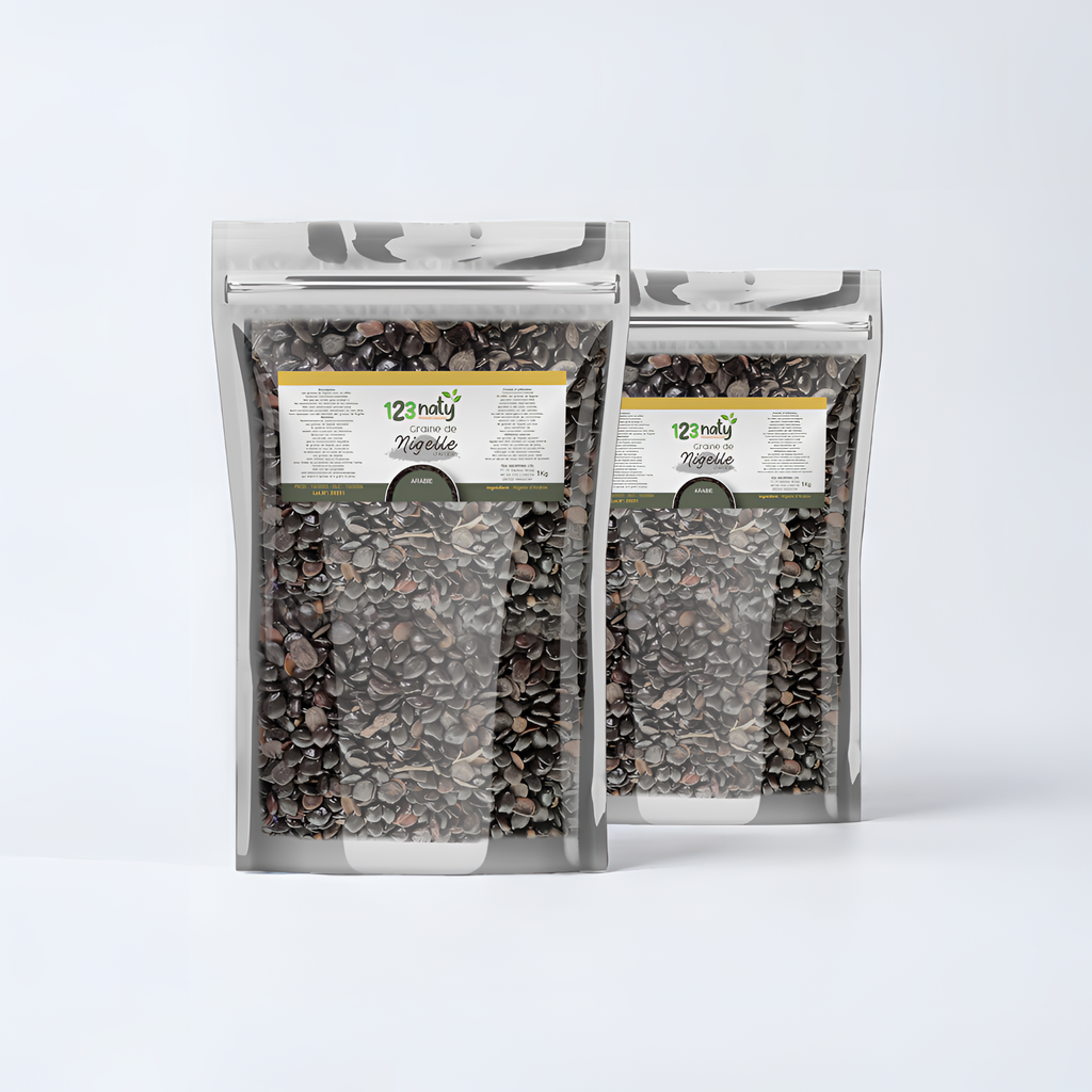 2X 1Kg Graine de Nigelle d'Arabie