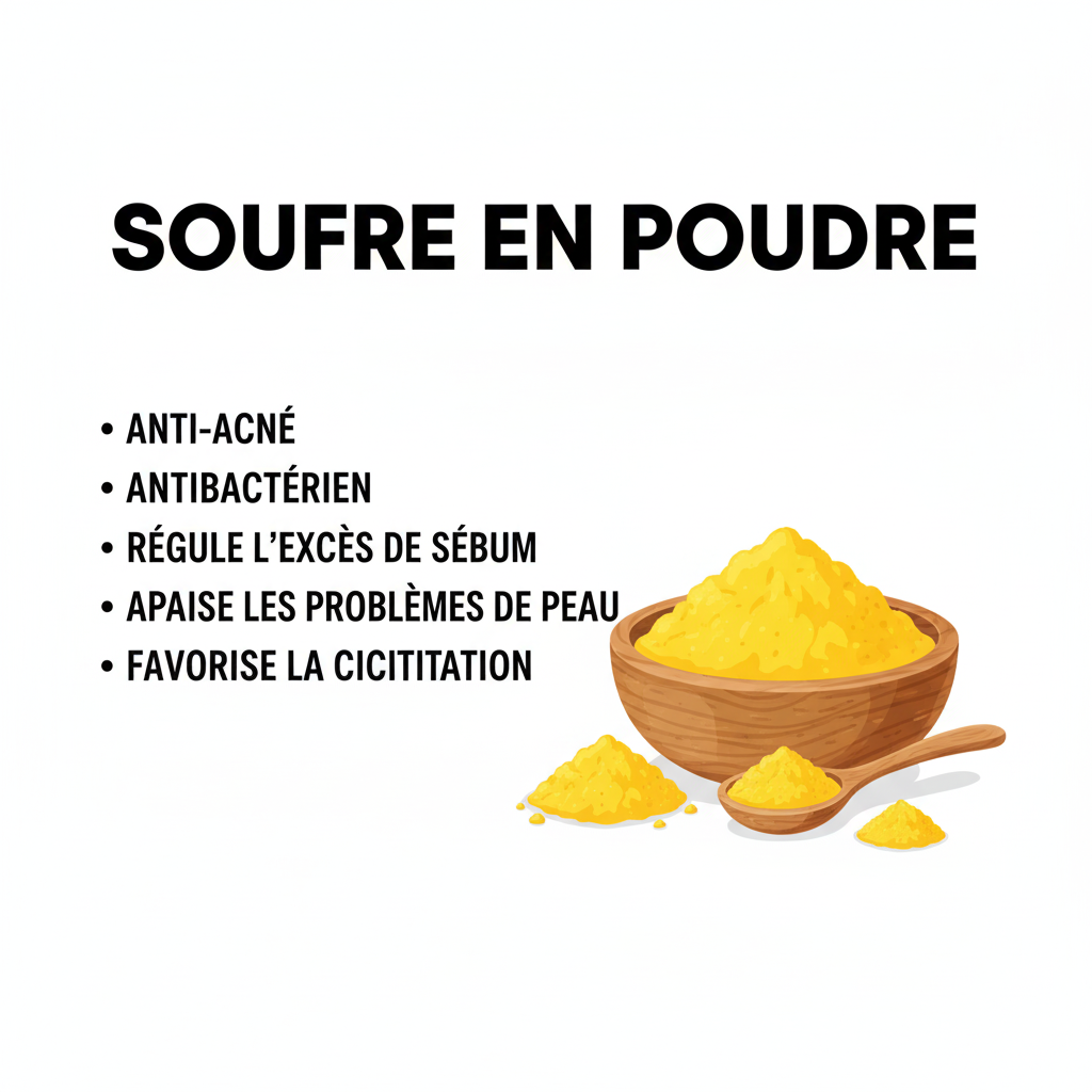 100g Soufre en Poudre
