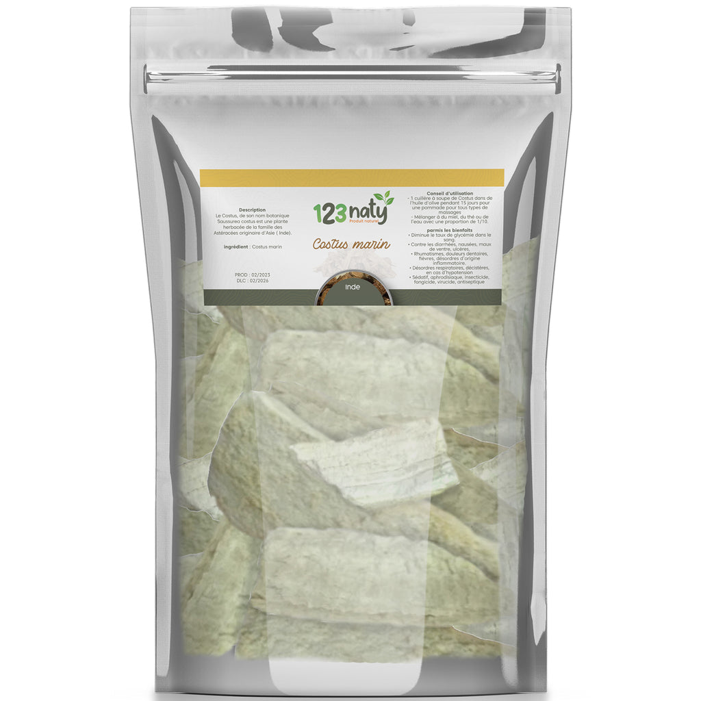 1kg Costus Marin Brut – Qualité Supérieure – Plante Traditionnelle