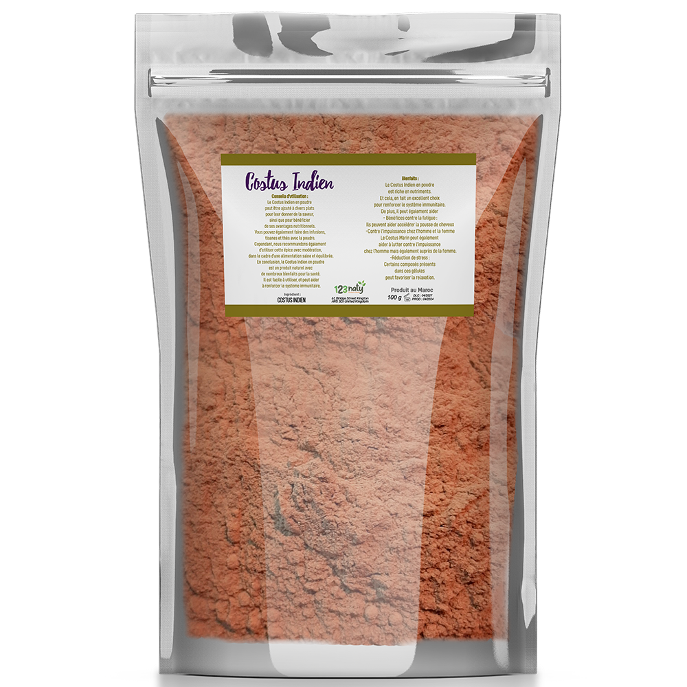 Costus indien en poudre 100 g | Origine Inde